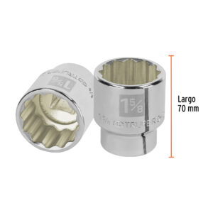 Dado de 1-5/8', 12 puntas, cuadro 3/4', TRUPER - Imagen 3