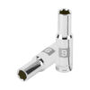 Dado largo de 9 mm, 6 puntas, cuadro 3/8', TRUPER