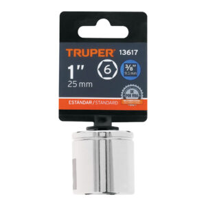 Dado de 1', 6 puntas, cuadro 3/8', TRUPER - Imagen 4