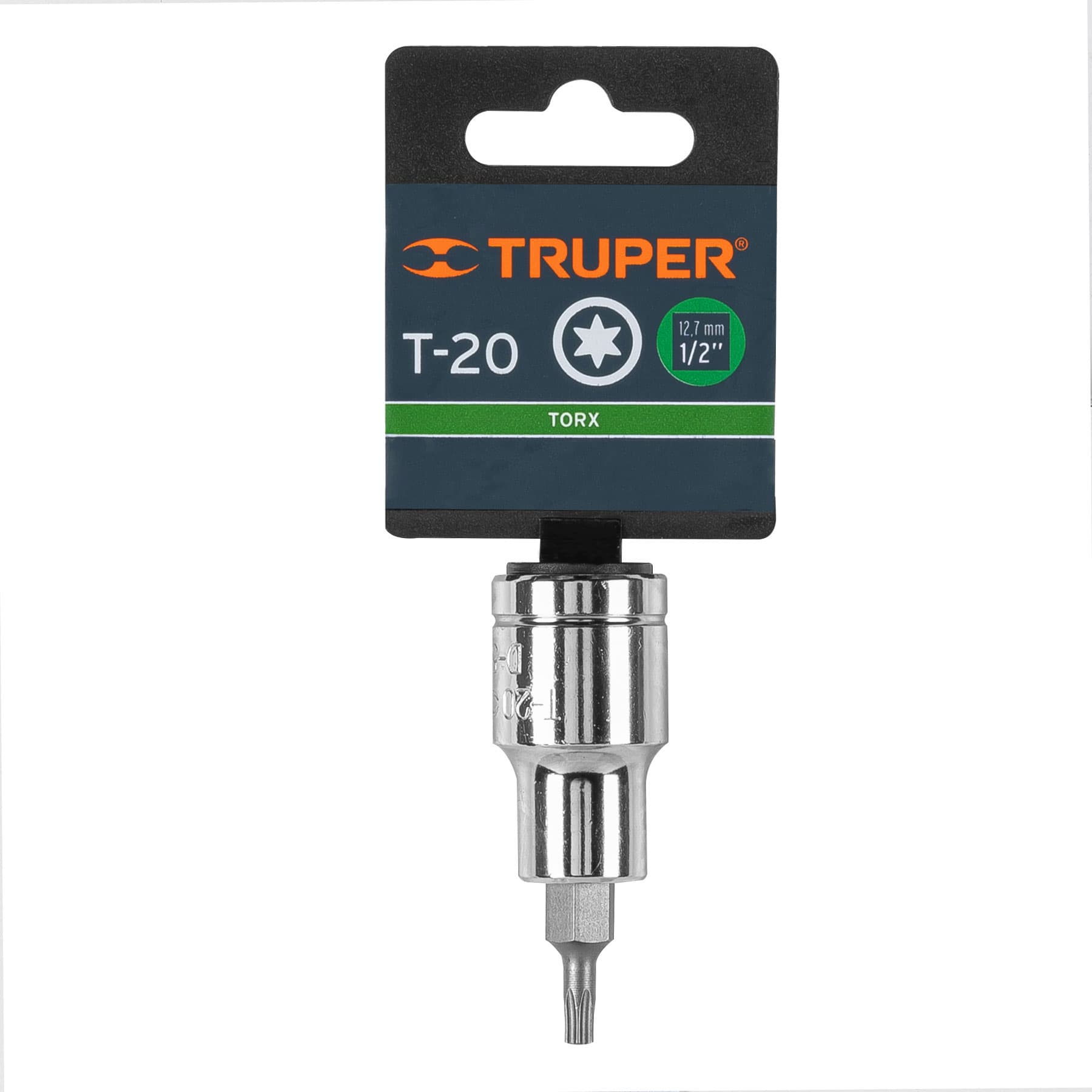 Dado punta torx T-20, cuadro 1/2', TRUPER - Imagen 4