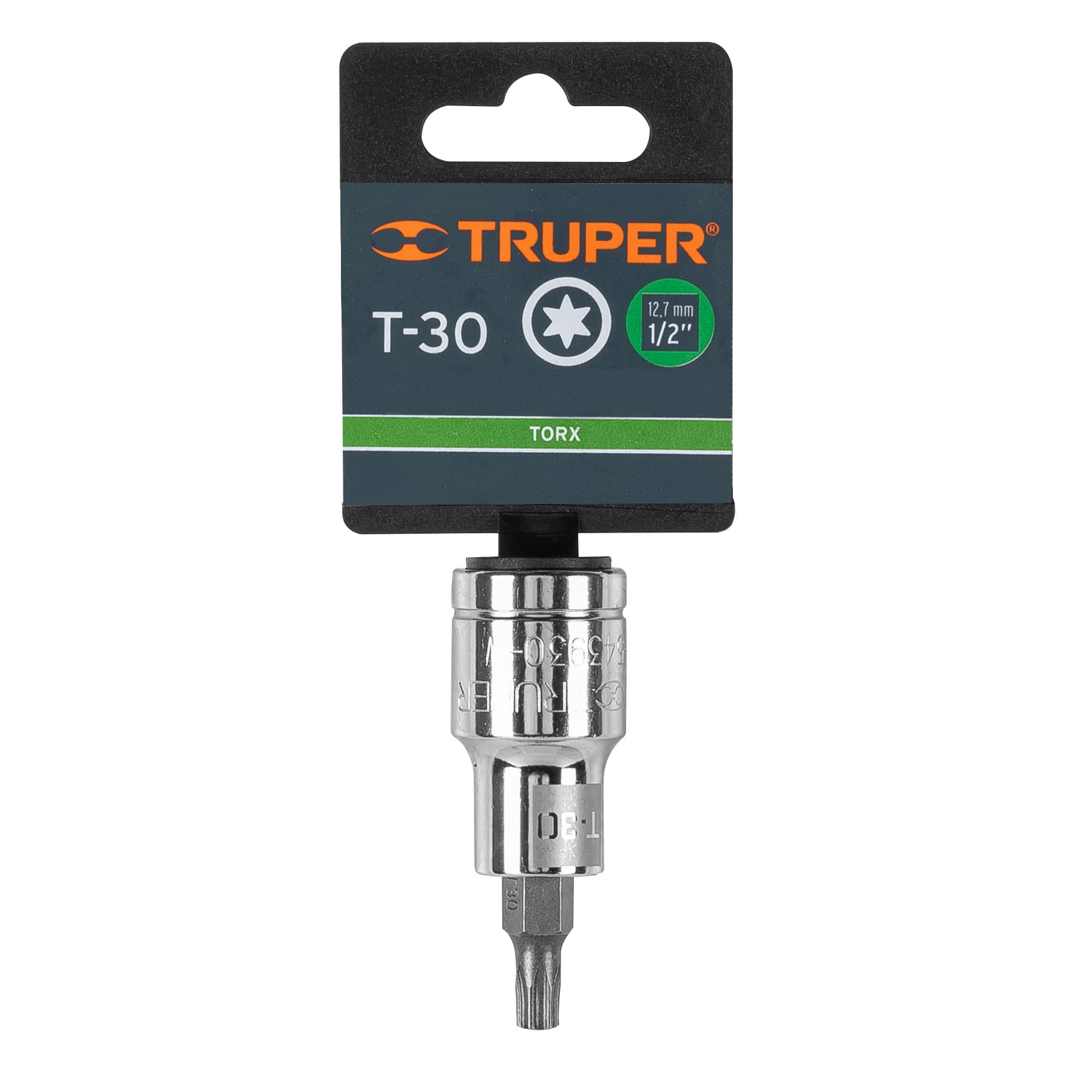 Dado punta torx T-30, cuadro 1/2', TRUPER - Imagen 4