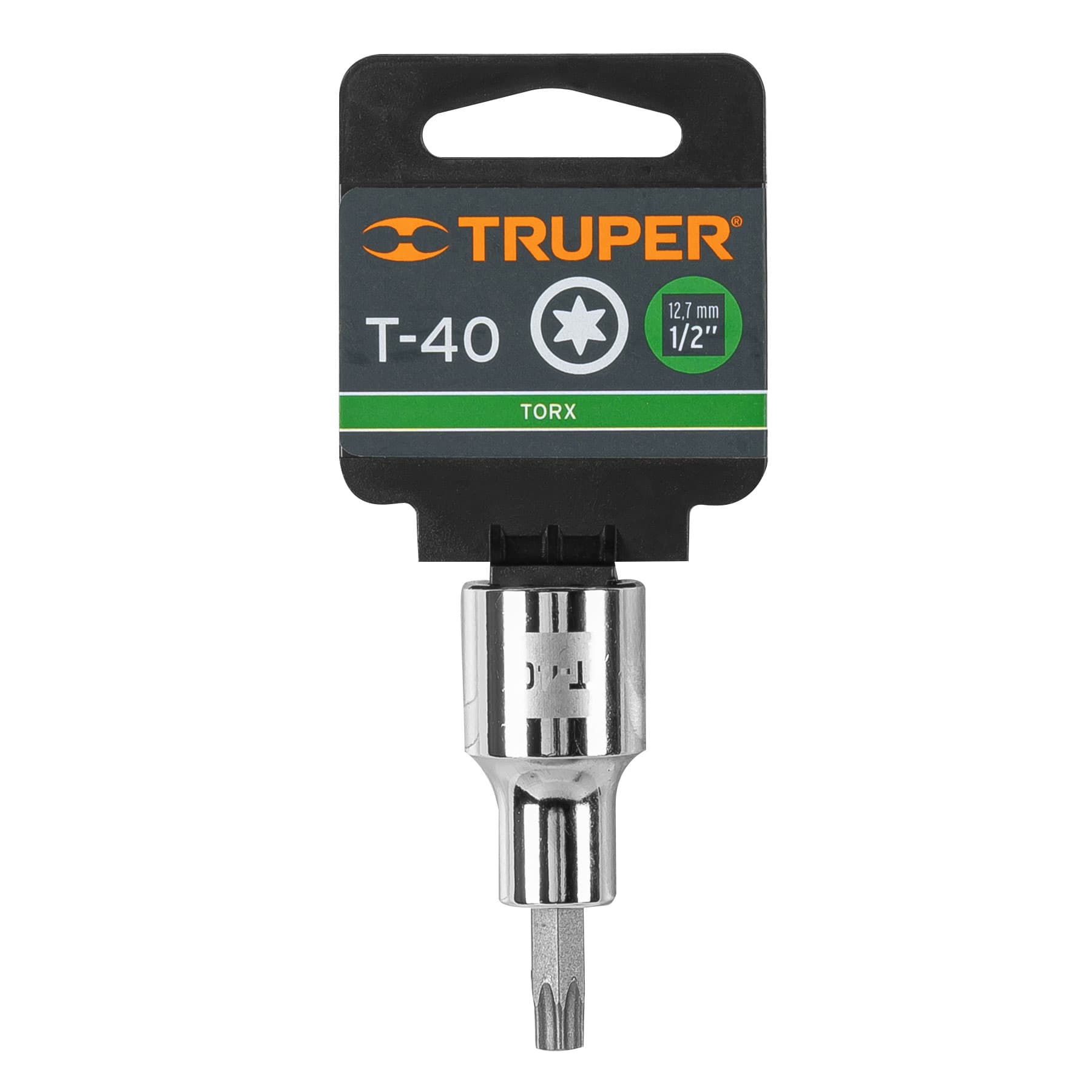 Dado punta torx T-40, cuadro 1/2', TRUPER - Imagen 4