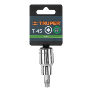 Dado punta torx T-45, cuadro 1/2', TRUPER - Imagen 4