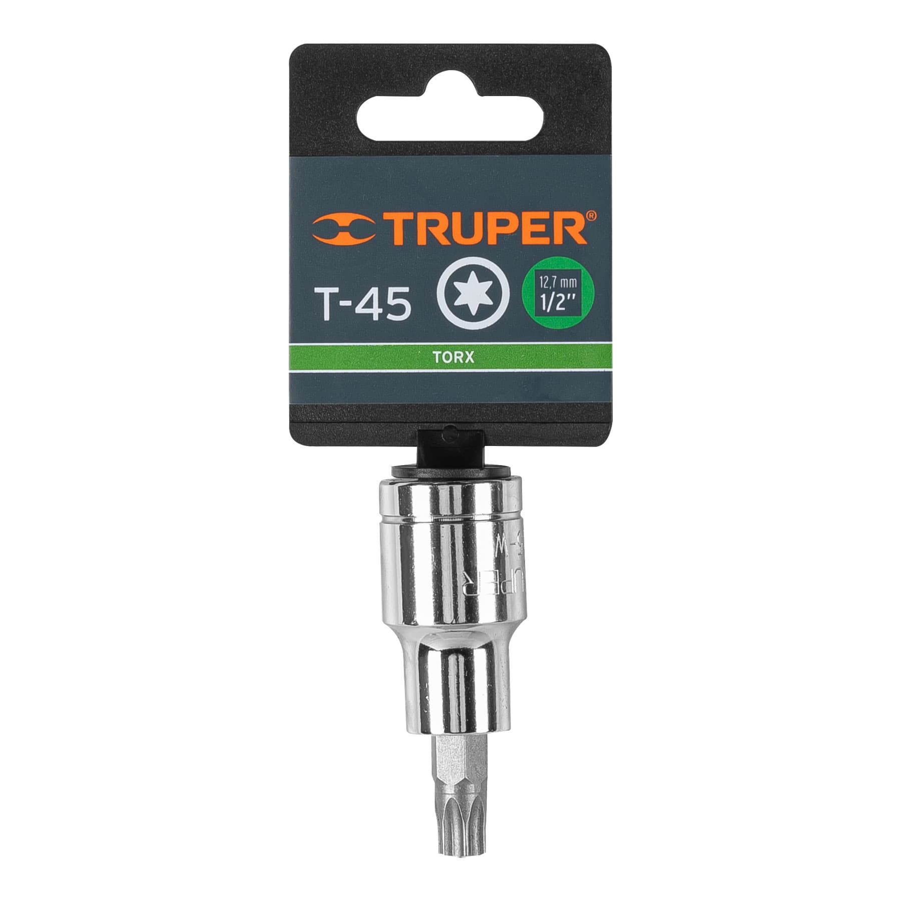 Dado punta torx T-45, cuadro 1/2', TRUPER - Imagen 4