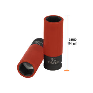Dado largo impacto prot. plást. 13/16', 6 puntas,cuadro 1/2' - Imagen 3