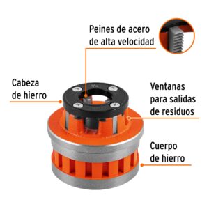 Alternative view of Dado de 3/4' para tarrajas T-852X, TRUPER EXPERT