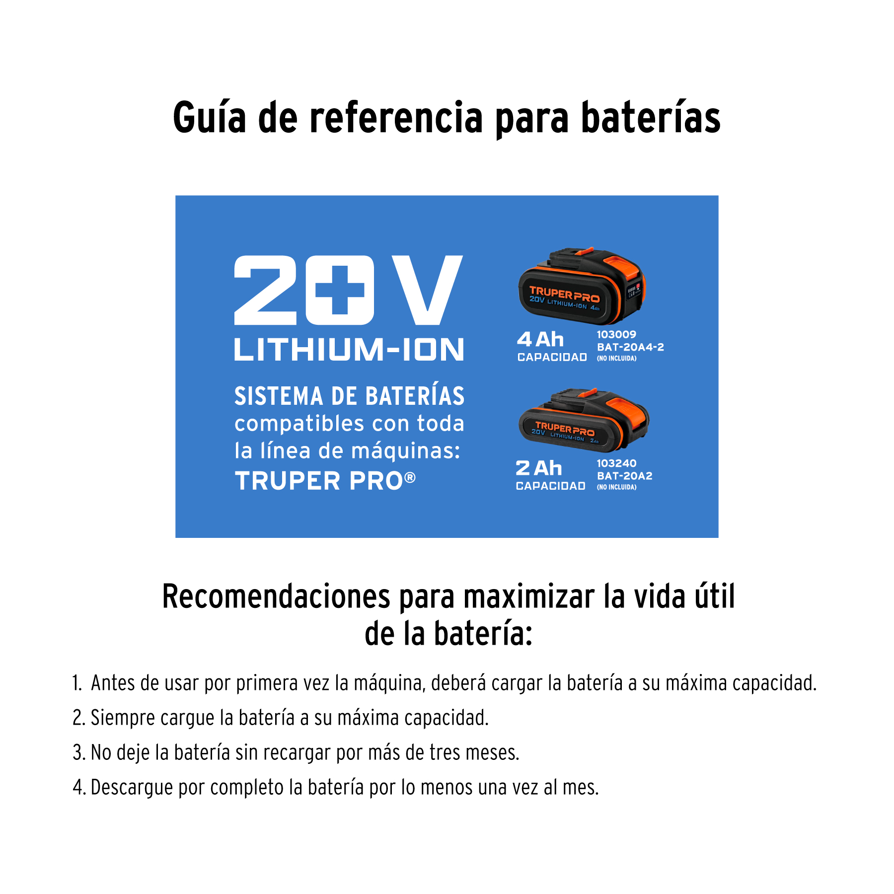 Desbrozadora inalámbrica 40V, sin accesorios, TRUPER PRO - Imagen 3