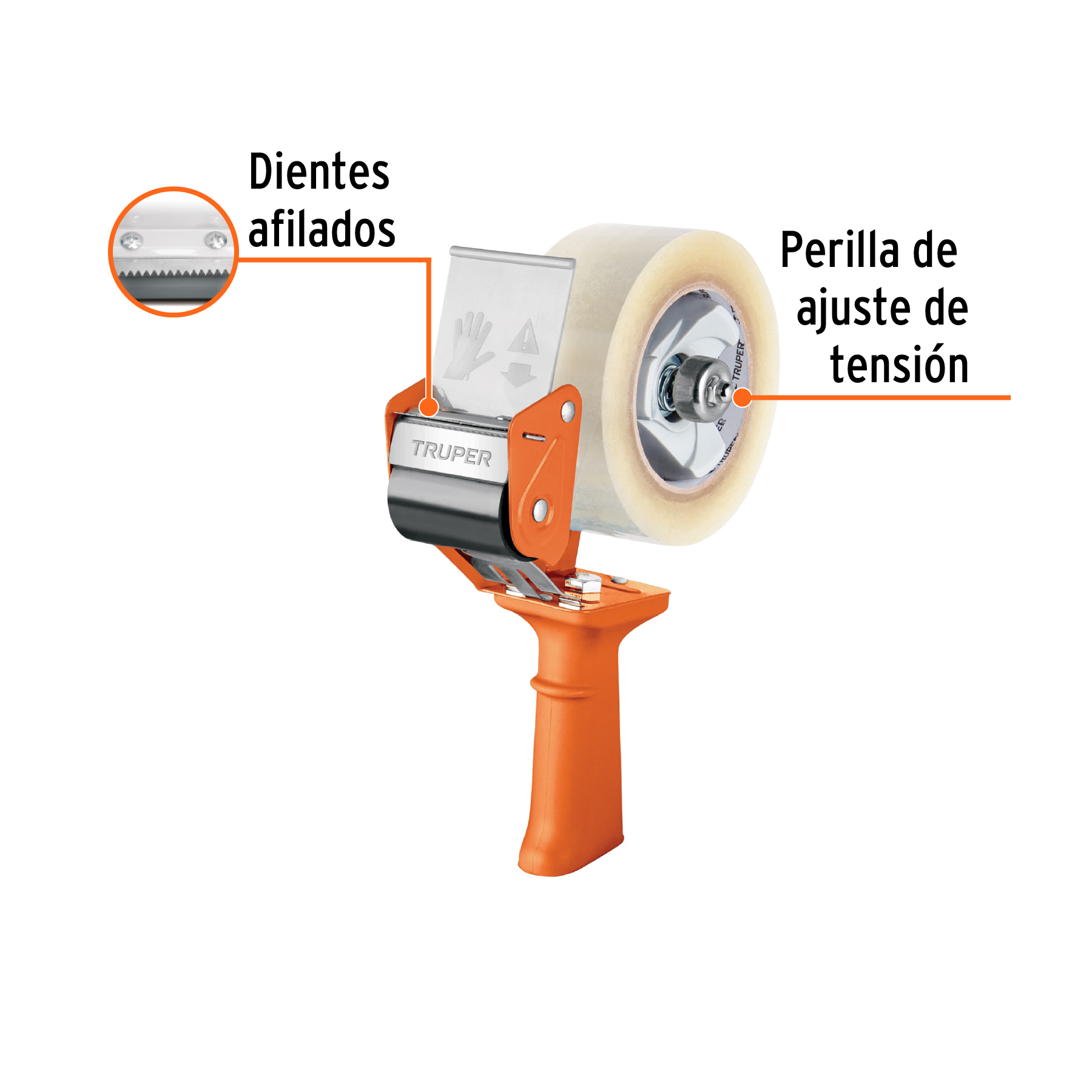 Despachador de cinta empaque, TRUPER - Imagen 2