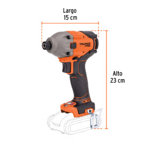 Destornillador de impacto 1/4', 20V, sin accesorios, PRO - Imagen 3