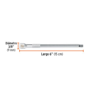 Extensión para matraca, cuadro 1/4', largo 6', TRUPER - Imagen 3