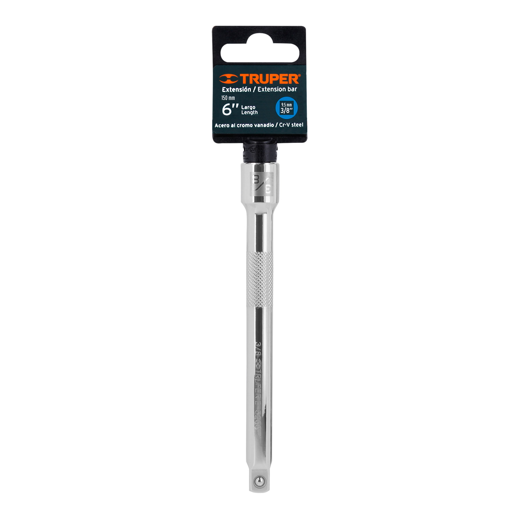 Extensión para matraca, cuadro 3/8', largo 6', TRUPER - Imagen 4