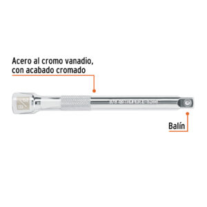 Alternative view of Extensión para matraca, cuadro 3/8', largo 6', TRUPER