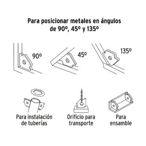 Escuadra magnética para soldar de 3-1/4' carga 25 kg, EXPERT - Imagen 4