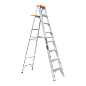 Escalera de tijera tipo II 7 peldaños y bandeja, TRUPER