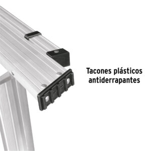 Escalera de tijera tipo II 9 peldaños y bandeja, TRUPER - Imagen 6