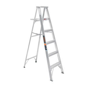 Escalera de tijera 100% aluminio tipo ll 5 peldaños, TRUPER