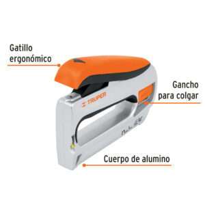 Alternative view of Engrapadora / clavadora tipo pistola uso rudo, TRUPER