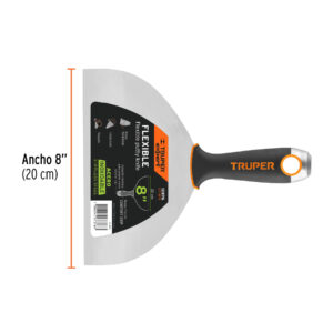 Espátula flexible 8' acero inoxidable, Comfort Grip, EXPERT - Imagen 3