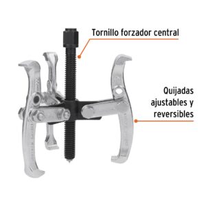 Alternative view of Extractor de poleas, 3 quijadas, 4', TRUPER