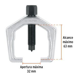 Extractor Pitman, alcance 63 mm, uso pesado, TRUPER - Imagen 3