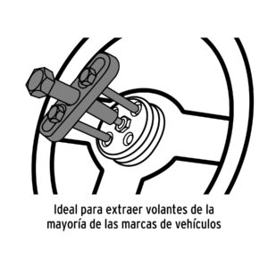 Extractor de volantes, 11 piezas, TRUPER - Imagen 3