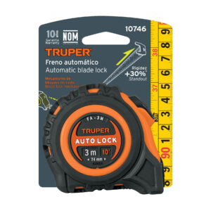 Flexómetro Auto-Lock contra impactos 3 m cinta 16 mm, TRUPER - Imagen 5
