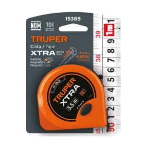 Flexómetro XTRA 6 m cinta extra ancha 28 mm, TRUPER - Imagen 5
