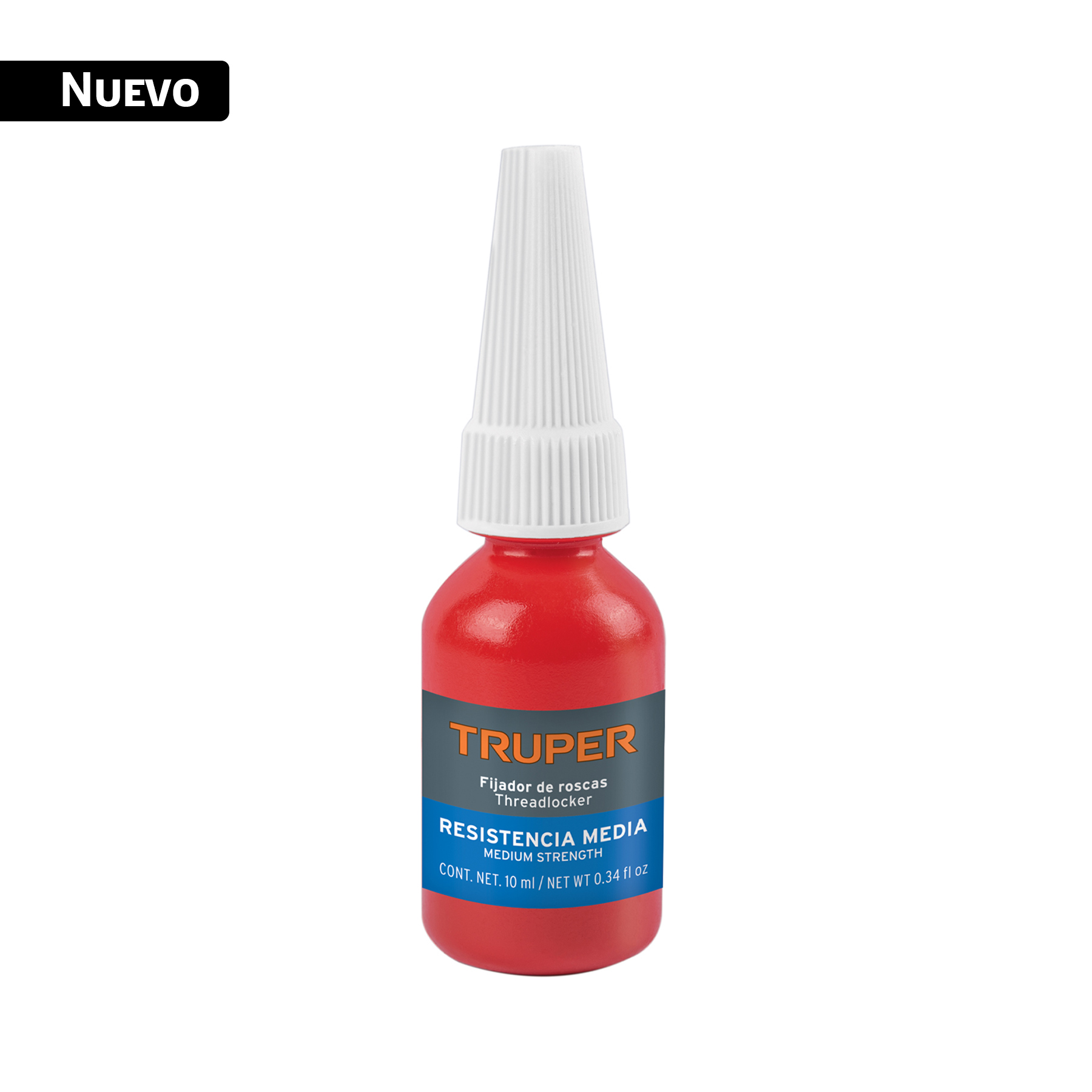 Fijador de roscas, removible, 10 ml, azul, TRUPER