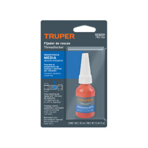 Fijador de roscas, removible, 10 ml, azul, TRUPER - Imagen 4