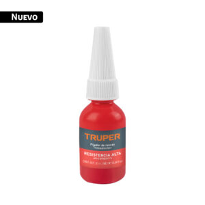 Fijador de roscas, permanente, 10 ml, rojo, TRUPER