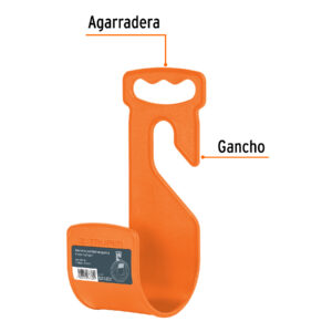 Alternative view of Gancho plástico naranja para manguera de jardín, TRUPER