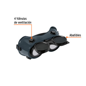 Alternative view of Gafas para soldadura con oxiacetileno, sombra 6, TRUPER