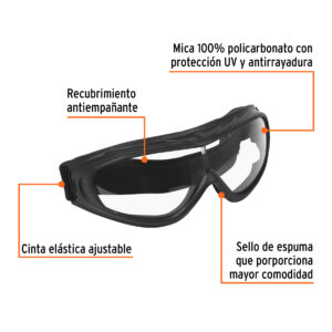 Alternative view of Goggles de seguridad ultra ligeros, antiempaño, TRUPER