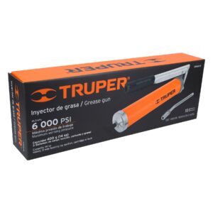 Inyectora de grasa 14 oz, 6000 PSI con grip antiderrapante - Imagen 6