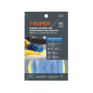 Alternative view of Guantes de látex reforzados para limpieza, EG, TRUPER