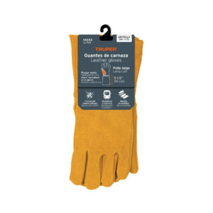 Guantes de carnaza, largos, unitalla, TRUPER - Imagen 4