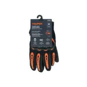 Alternative view of Guante con protección para motociclista, M, TRUPER
