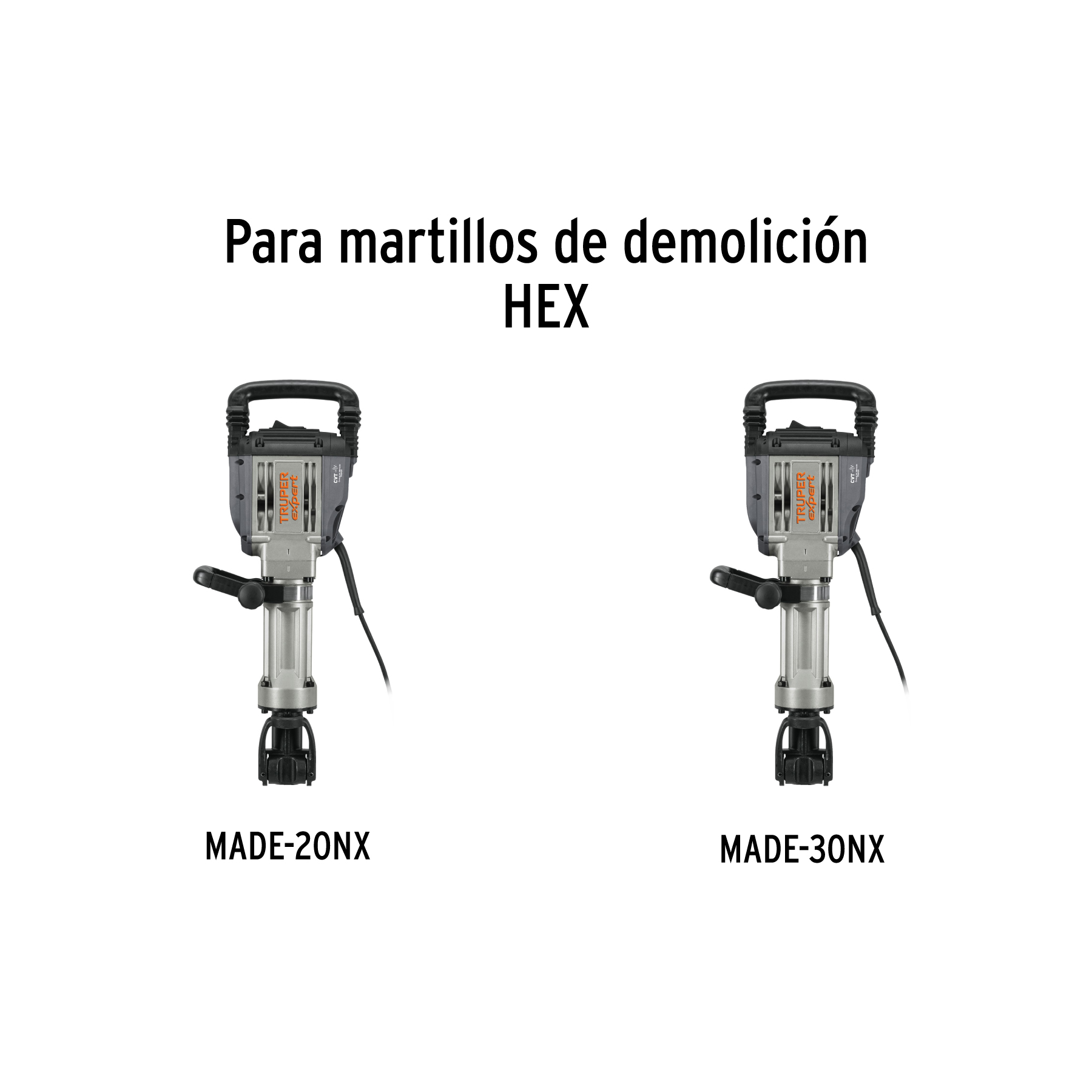 Cincel plano zanco hexagonal de 1-3/8' x 20', TRUPER - Imagen 4