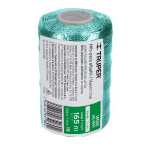 Carrete con 165 m de hilo para albañil verde, TRUPER - Imagen 3