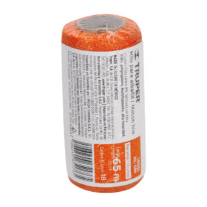 Carrete con 65 m de hilo para albañil naranja, TRUPER - Imagen 3