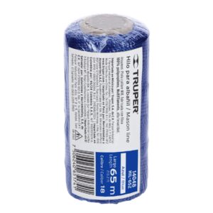 Carrete con 65 m de hilo para albañil azul, TRUPER - Imagen 3