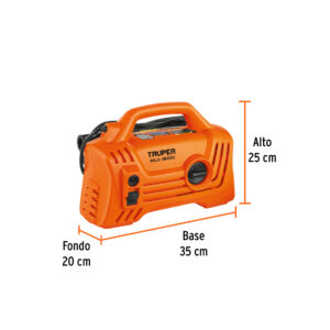 Alternative view of Hidrolavadora eléctrica compacta 1600 PSI, TRUPER