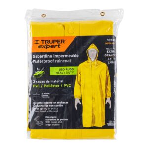 Gabardina impermeable triple capa, talla XG, TRUPER EXPERT - Imagen 4
