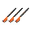Juego de 3 minicepillos, 28 pinceles acero inoxidable,TRUPER