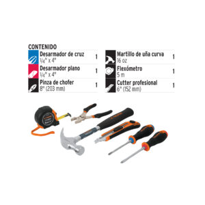 Alternative view of Juego de 6 herramientas caseras, TRUPER