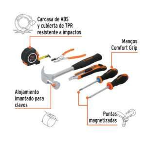 Juego de 6 herramientas caseras, TRUPER - Imagen 3