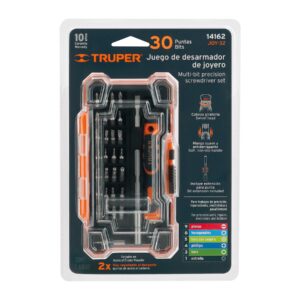 Desarmador de precisión con 30 puntas y extensión, TRUPER - Imagen 4