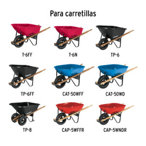 Alternative view of Tornillería con chumaceras para carretillas tipo americano