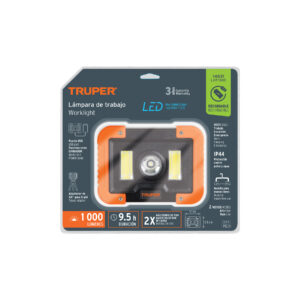 Lámpara LED 1000 lm de trabajo, recargable, TRUPER - Imagen 7