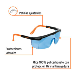 Alternative view of Lentes de seguridad ajustables azules, TRUPER Classic